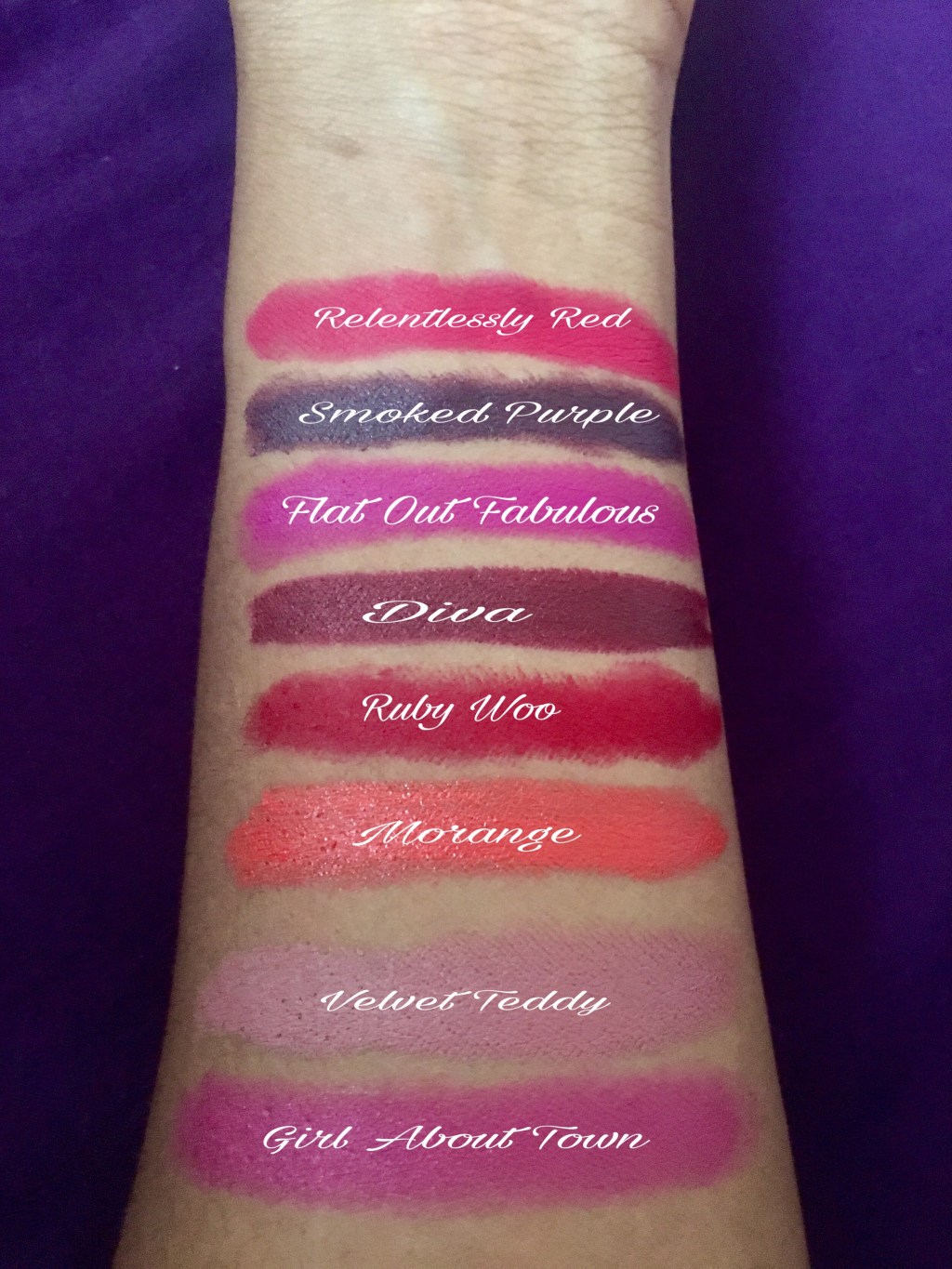 My Mac Lipstick&nbsp;Collection