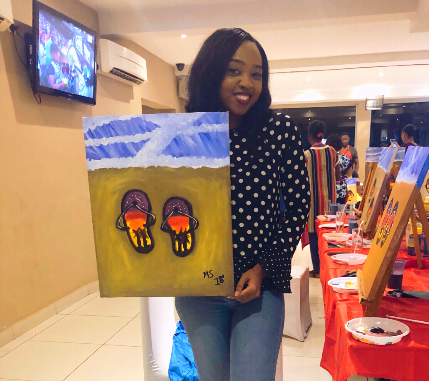 Lagos Living|I Painted For The First Time