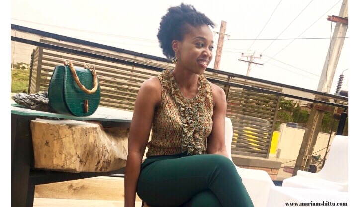 STYLE| Workchic: Watch As I Pose In Green & Brown