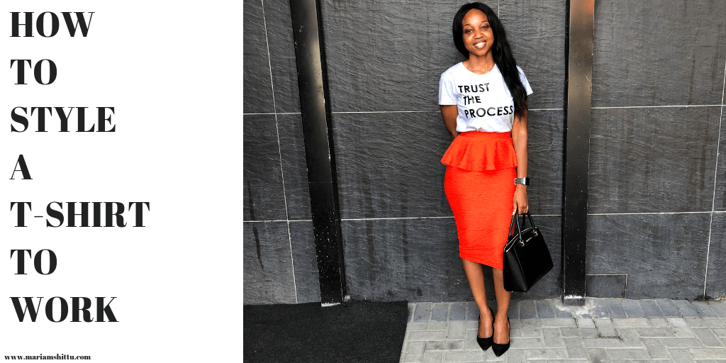 STYLE| Workchic: How To Style A T-shirt To&nbsp;Work