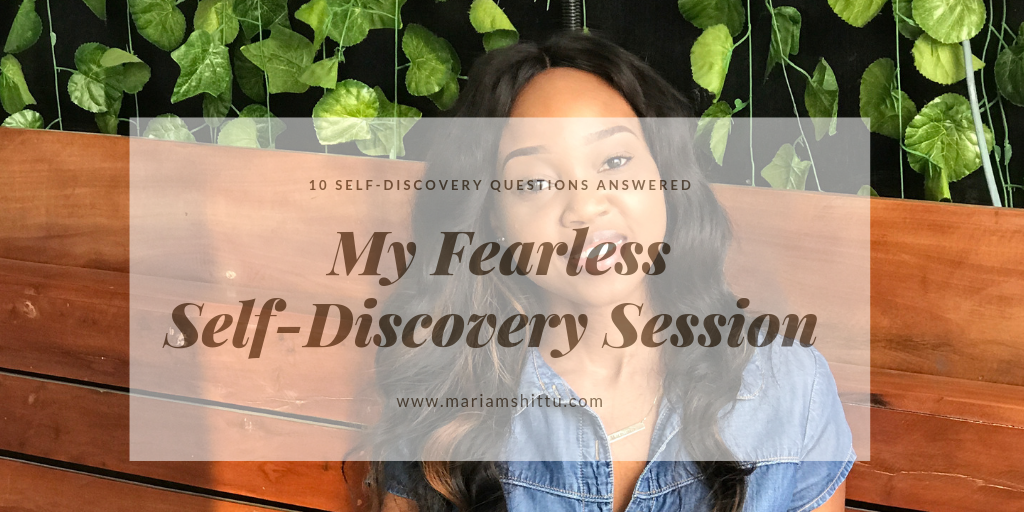 My Fearless Self-Discovery Session