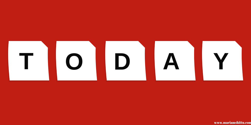 Why You Should Focus on Today