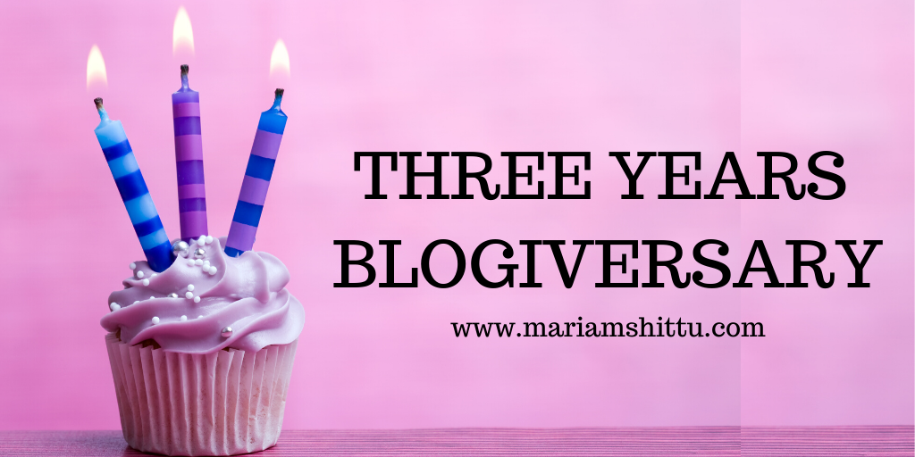 Blogiversary: Three Years Down, Forever To Go