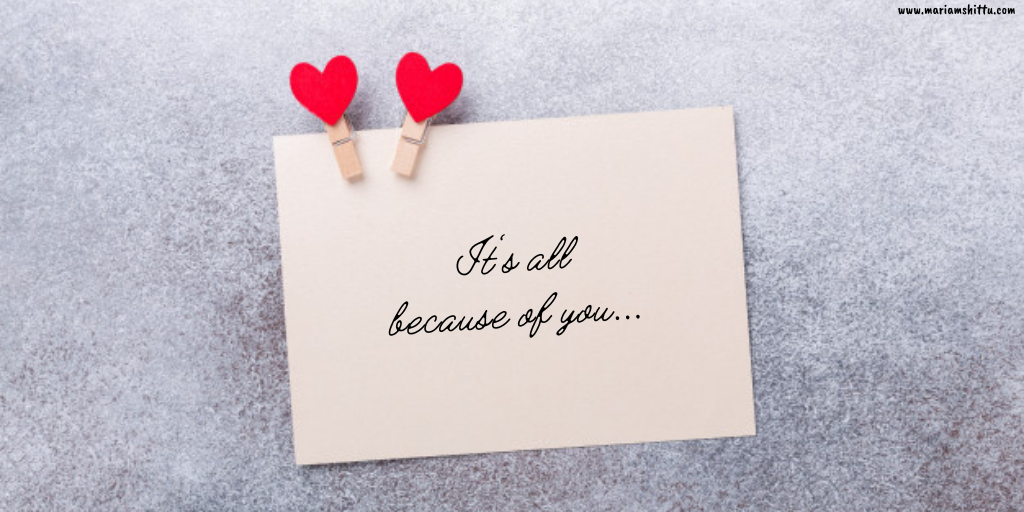 POEM| Because of You