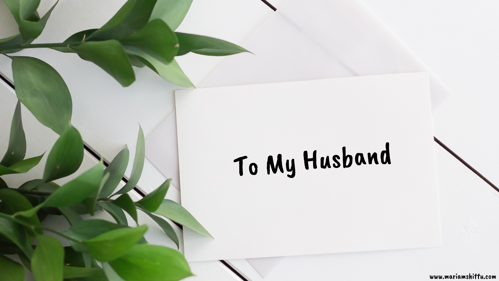 Dear Future Husband