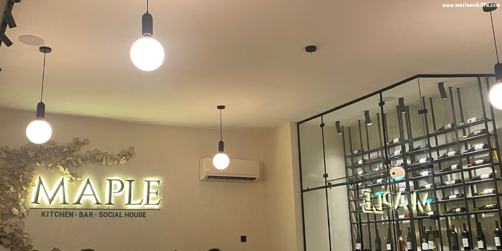 Places in Lagos| Maple Restaurant