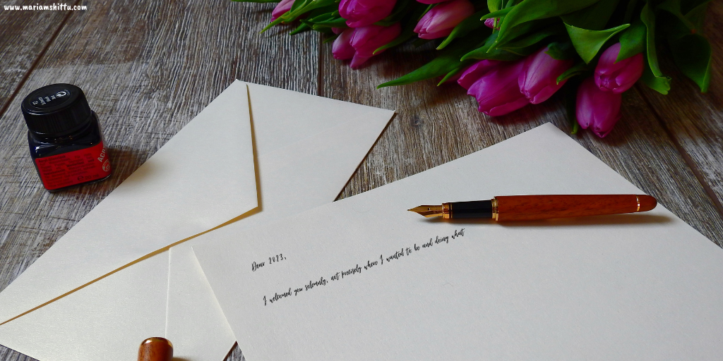 Dear 2023: A Letter To You